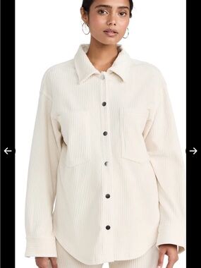 Z SUPPLY Women's Union Knit Cord Jacket  Size Small
